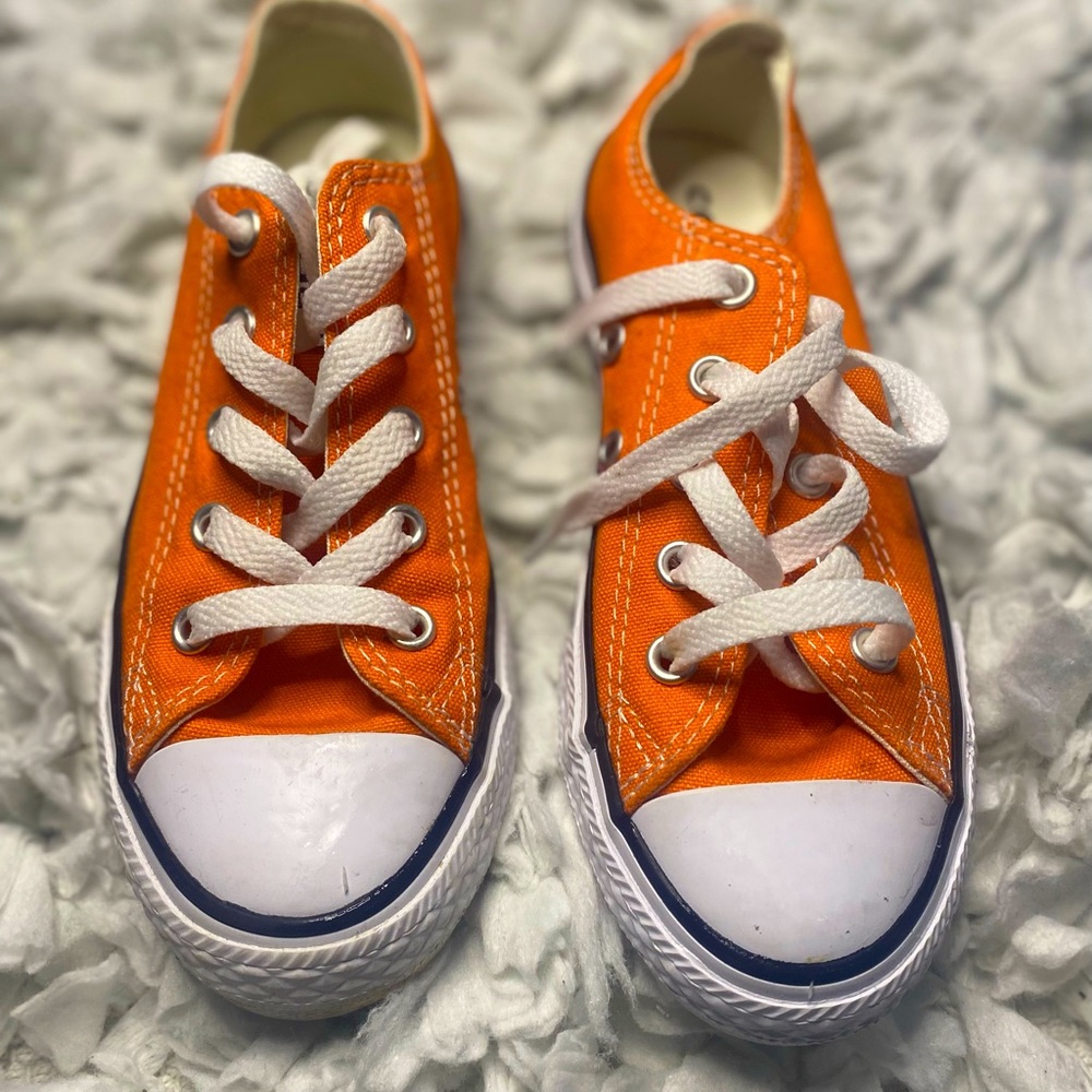 Kids Orange Sneaker